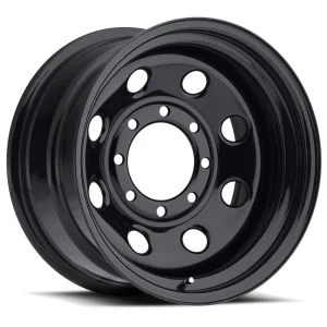 Vision Wheel HD – 85 SOFT 8 – STEEL WHEEL – Black – 16″x7″ 0mm – All weather Wheels – 85H6781NS